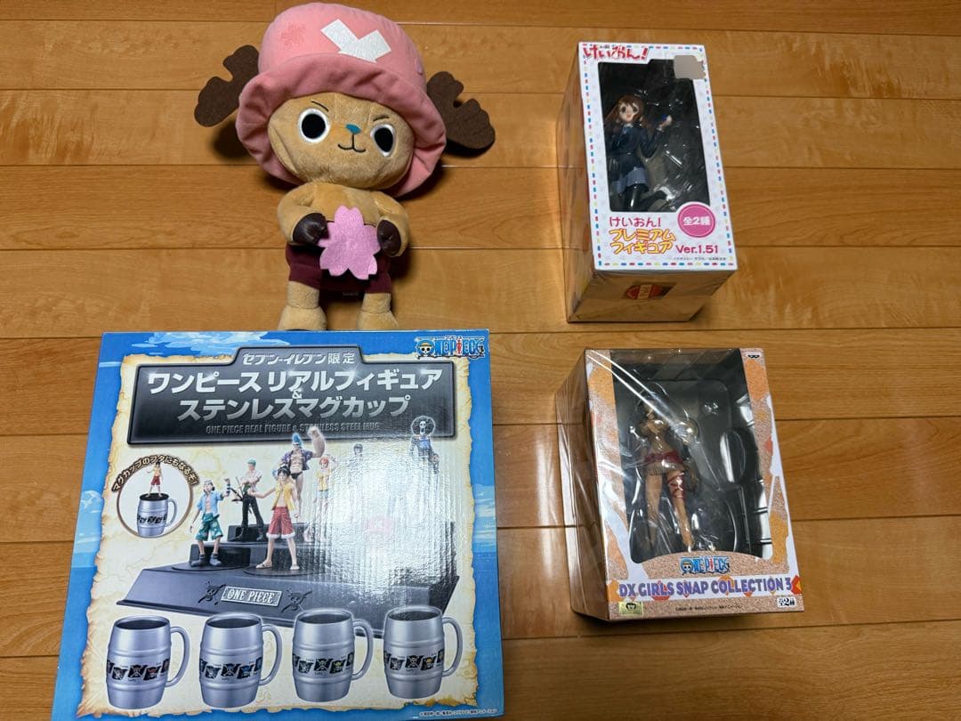 ワンピース フィギュア ステンレスマグカップ けいおんセット