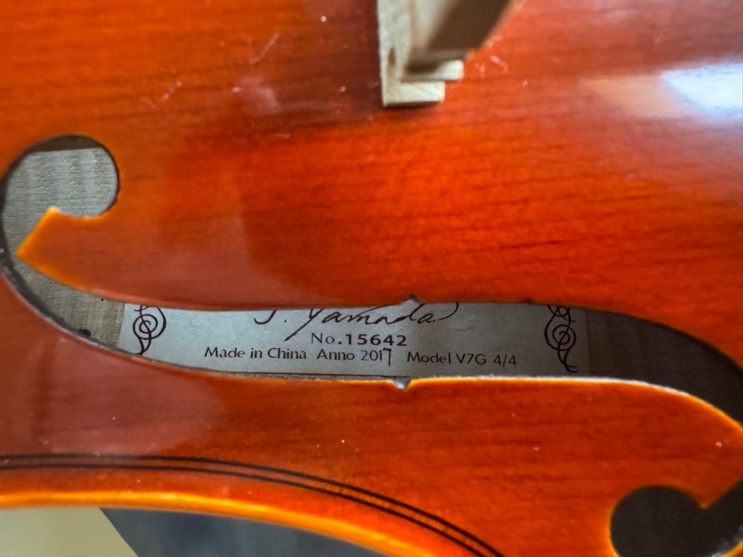 YAMAHA バイオリン Anno 2017 Model V7SG 4/4サイズ