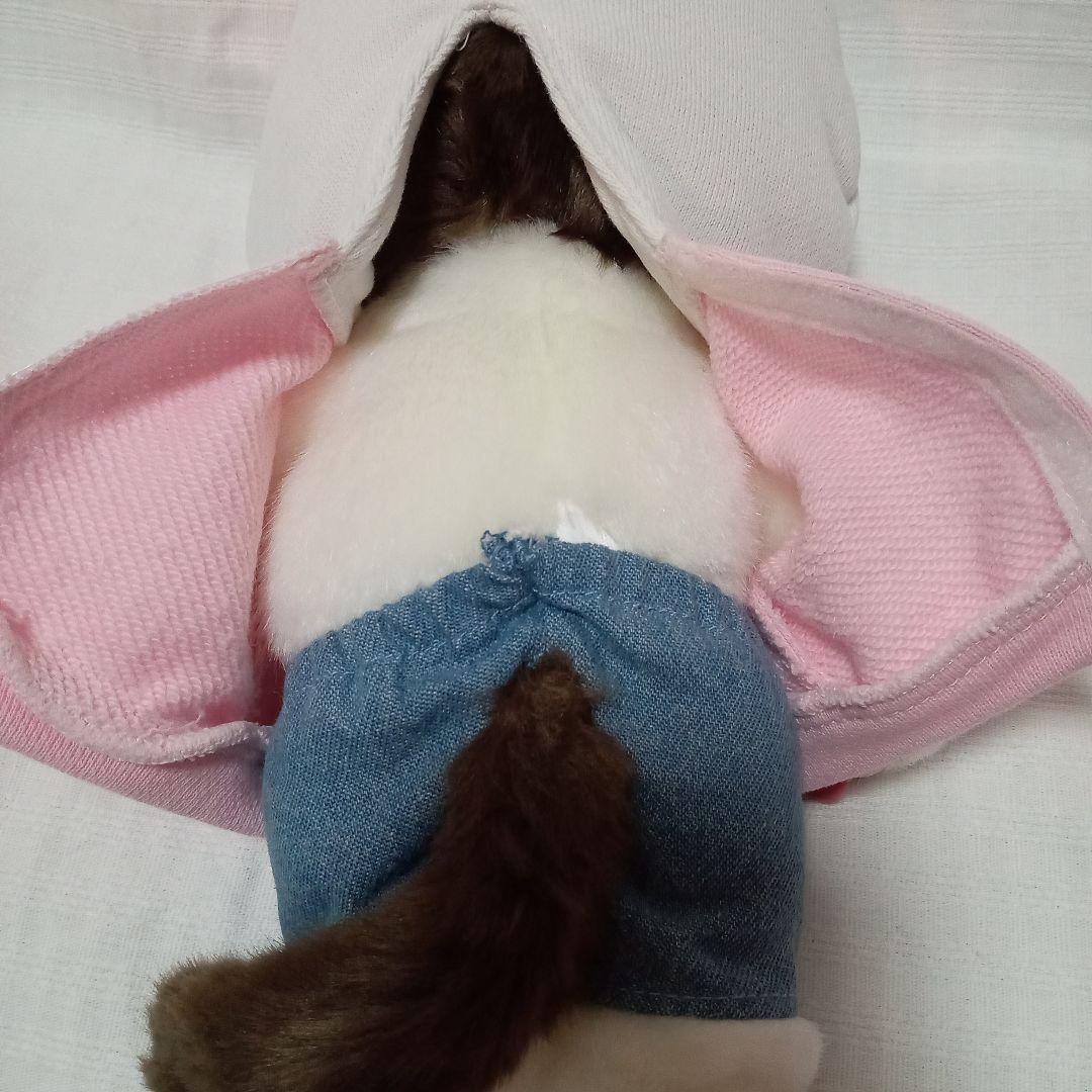 モンチッチ✕ハローキティちょっと大きめМサイズぬいぐるみ