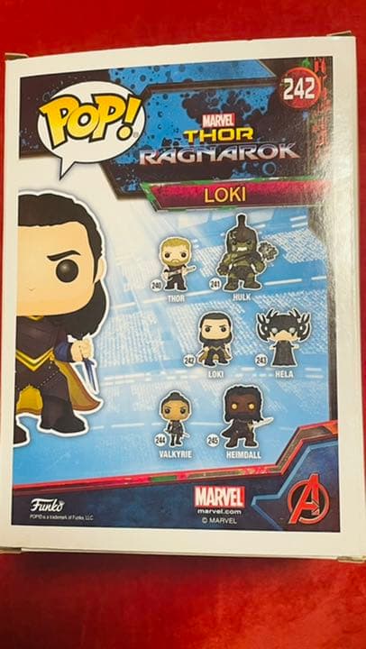 マーベル Marvel Funko Pop LOKI ロキ 送料無料　ファンコ