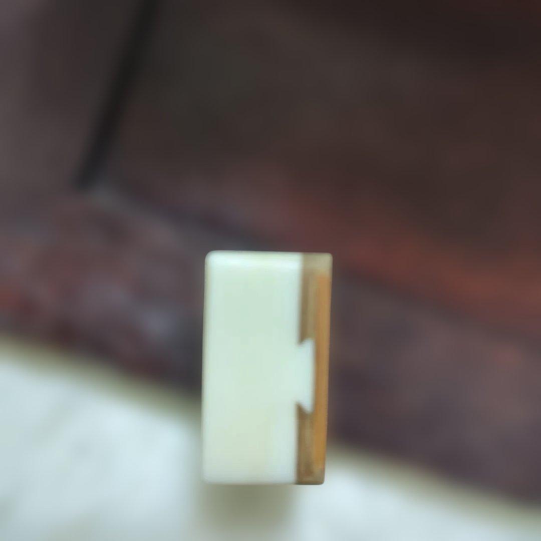 麻雀牌 麻雀パイ 唐木箱 骨面 背竹 時代物 アンティーク 中国　高級