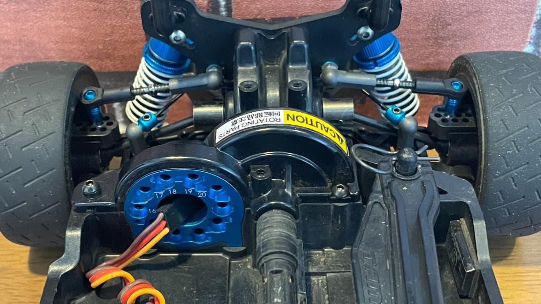 タミヤTT-02 type-XV GRヤリスラリー１ハイブリッドボディ付き