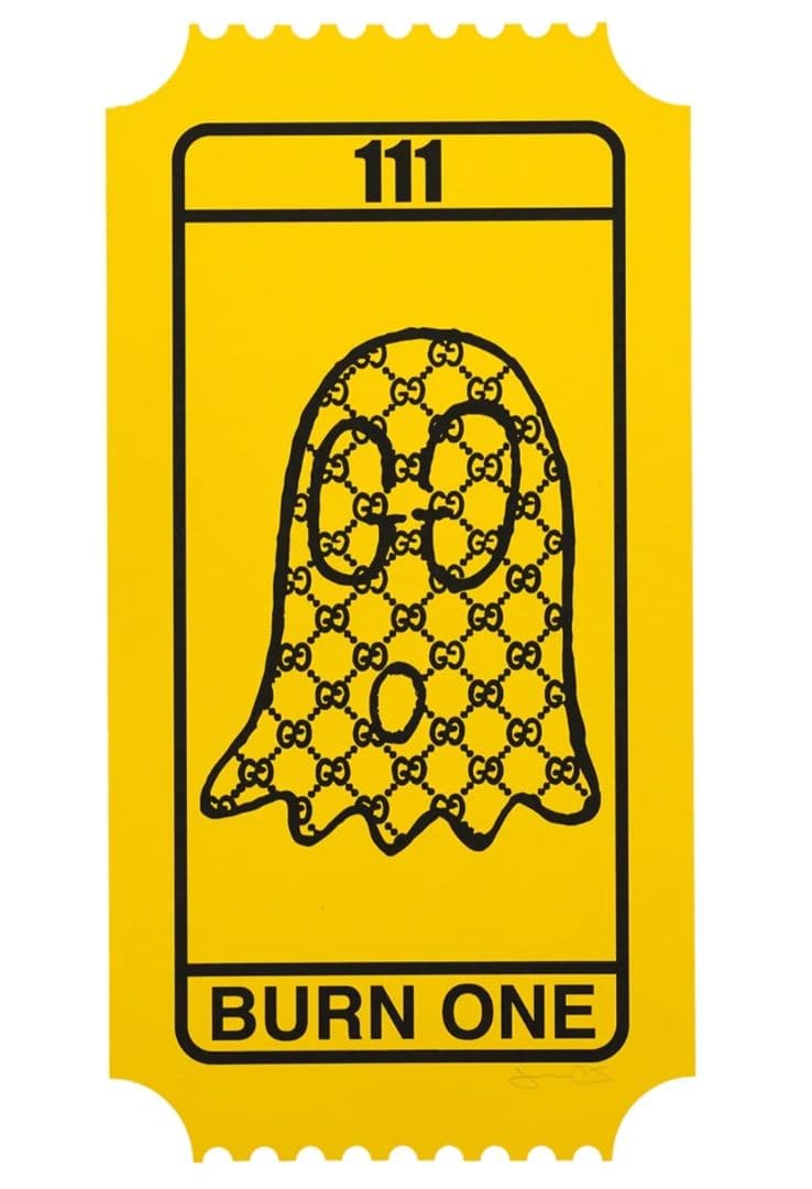 GUCCIGHOST グッチゴースト / BURN TICKET /YELLOW