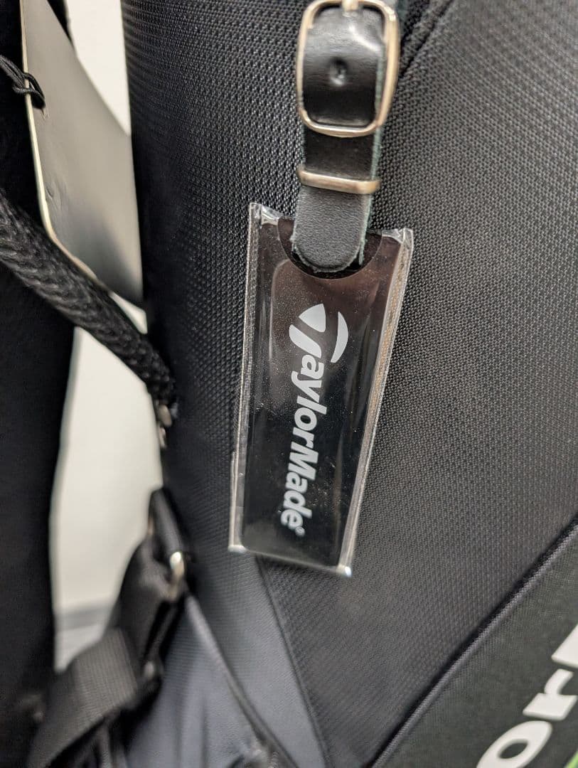 TaylorMade ゴルフキャディバッグ 黒/緑