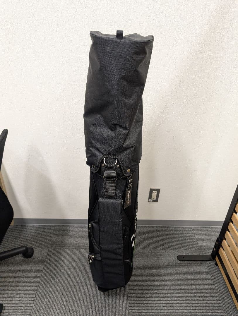 TaylorMade ゴルフキャディバッグ 黒/緑