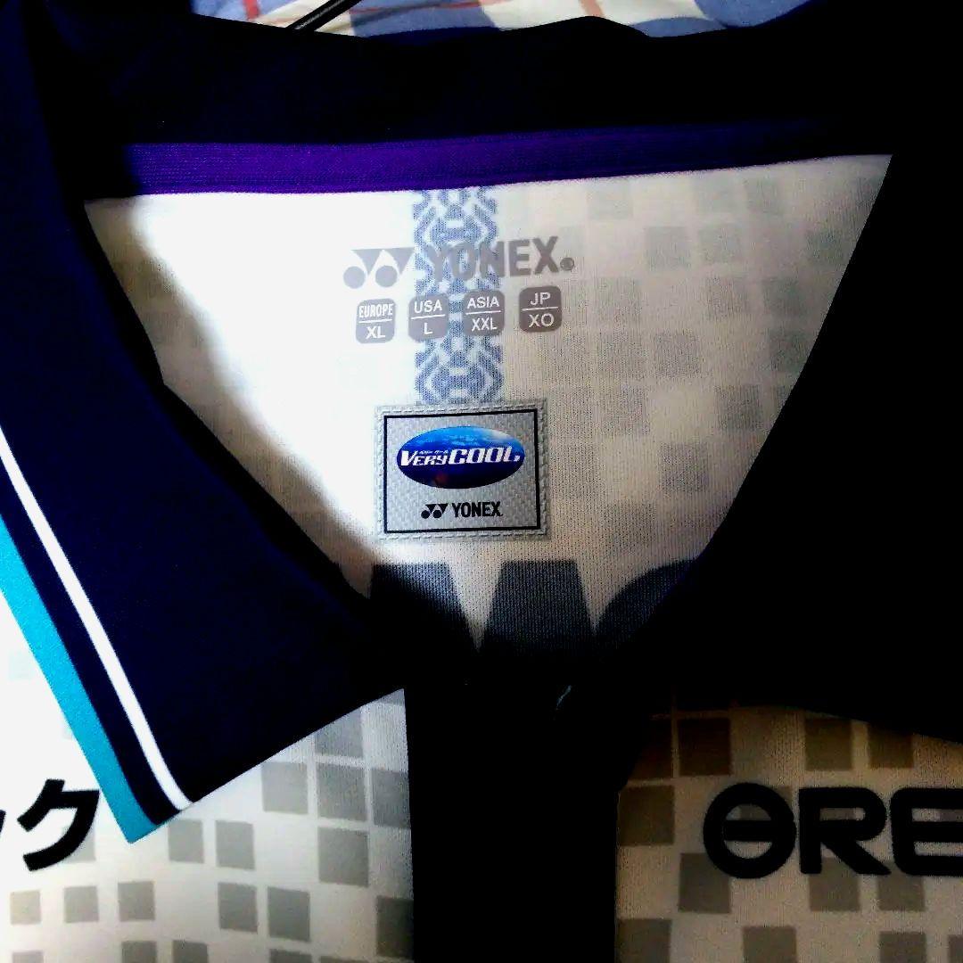 YONEX アビスパ福岡スペシャルユニフォーム XL ホワイト/ネイビー