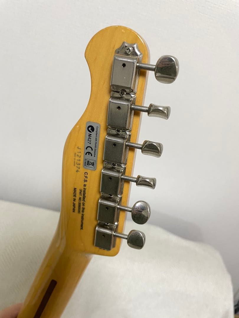 単品FusionTelecasterタイプエレキギタ（SparkMiniアンプ）