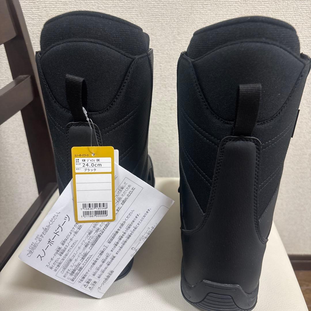 kisamark ソフトブーツ 24.0cm ブラック