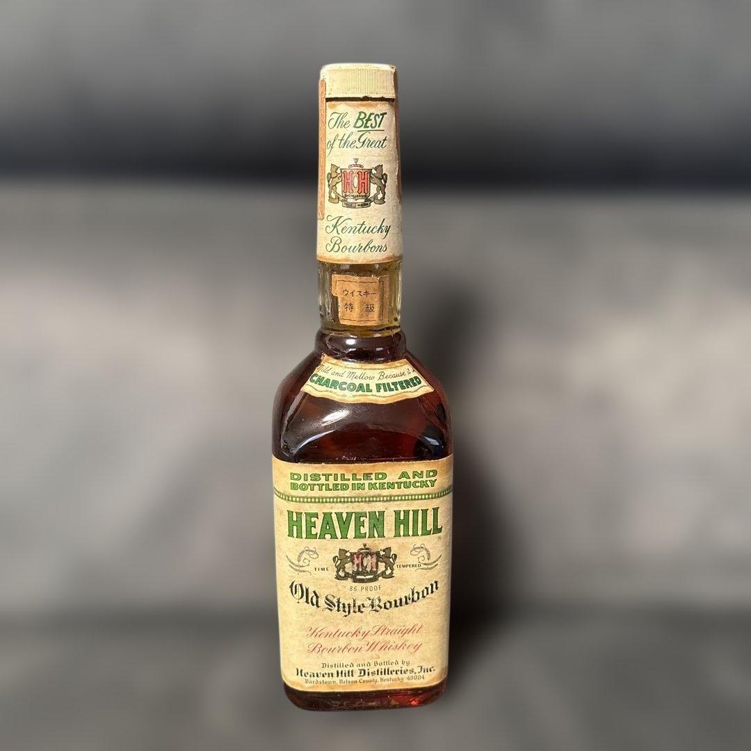 未開封　HEAVEN HILL バーボン　43% 750ml