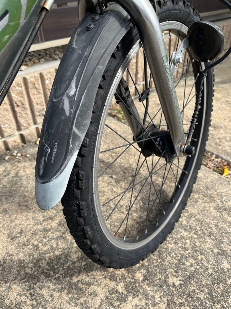 【引き取り限定】サイクルベースあさひ 自転車 22インチ シルバー