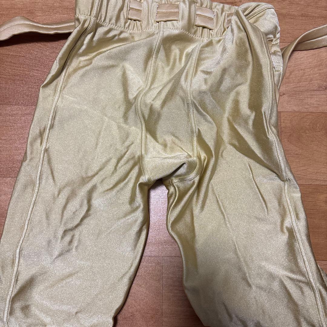 カイザーズ アメリカンフットボールパンツ ゴールド