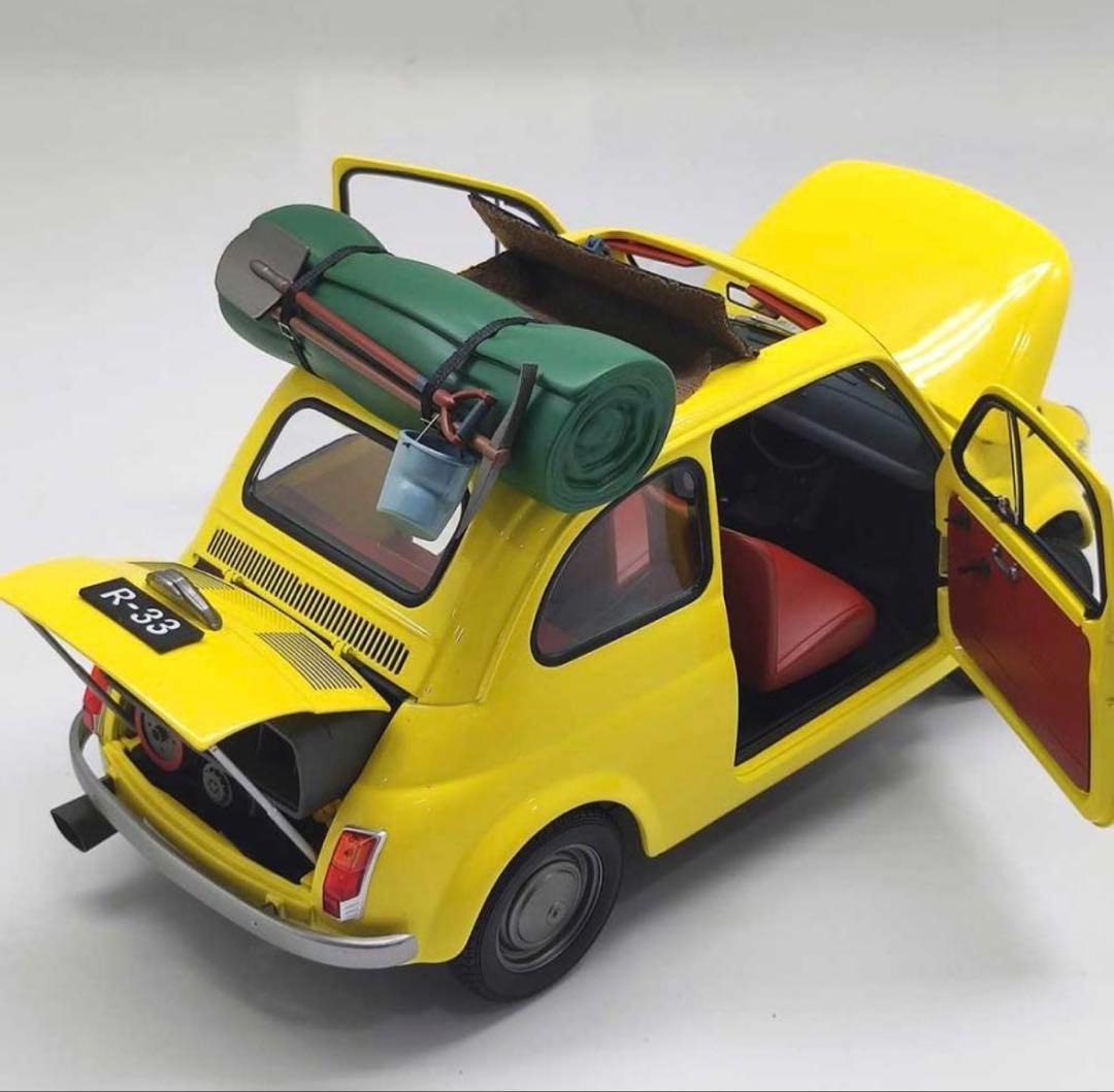 ルパン三世 カリオストロの城 FIAT 500 1/12 ダイキャスト完成品
