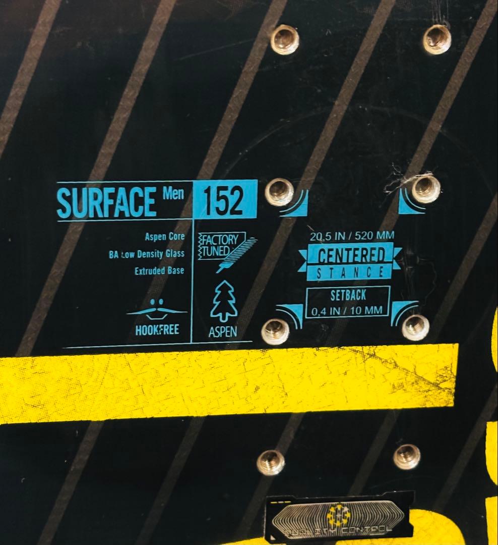 傷少 サロモン SURFACE 152cm SALOMON スノーボード