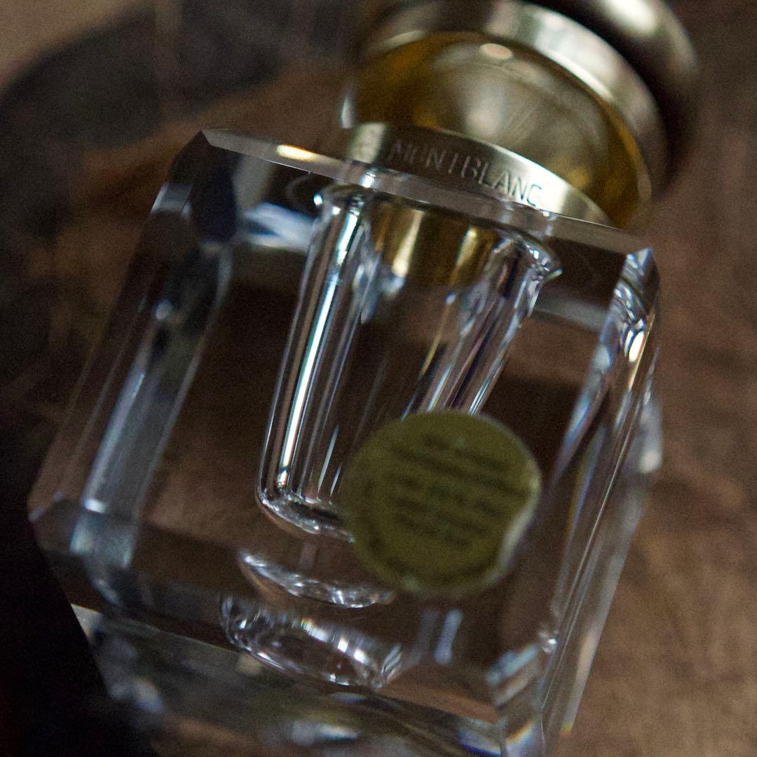 【新品未使用品】モンブラン クリスタルインクウェル