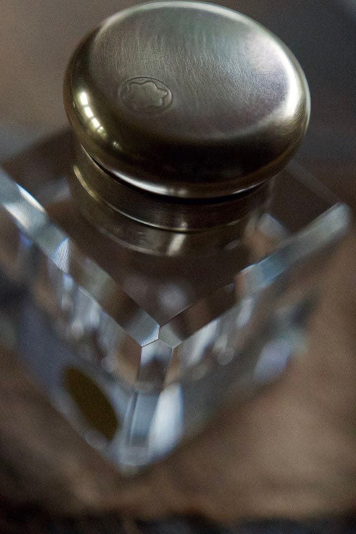 【新品未使用品】モンブラン クリスタルインクウェル