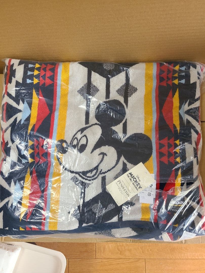 【新品】レア ペンドルトン × ミッキーマウス ブランケット 90周年 A＆F