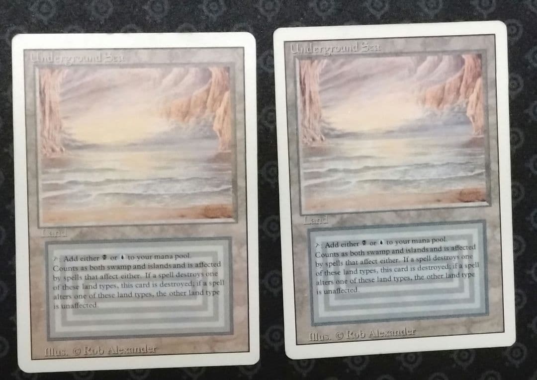 MTG Underground Sea 2枚セット　3ED 英語版