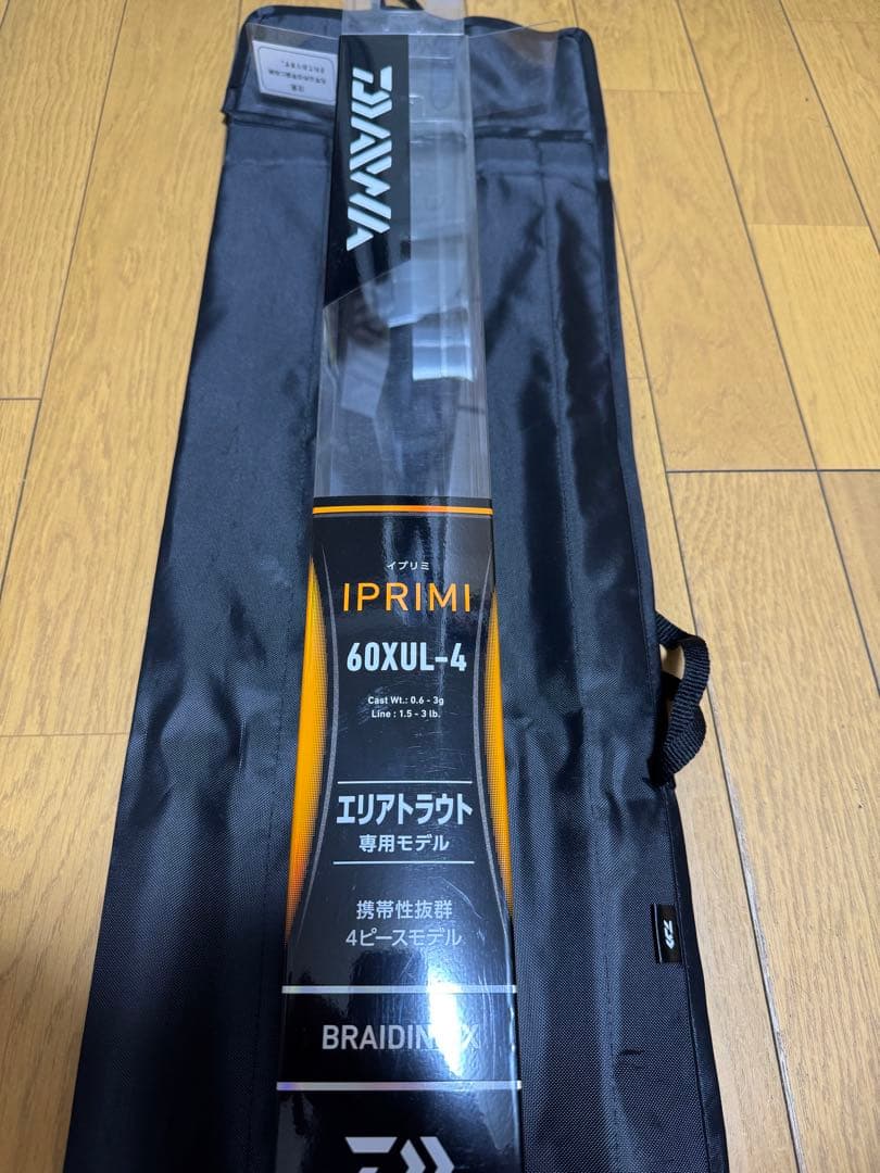 エリアトラウトロッド イプリミ 60XUL-4 ダイワ