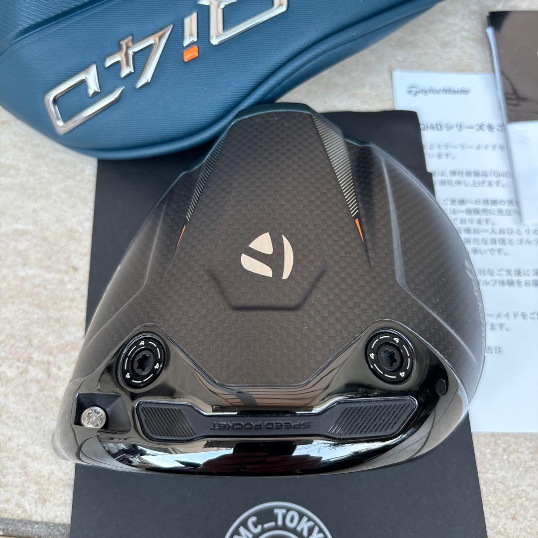 ラウンド未使用　テーラーメイド　Qi4Dドライバー　10.5 ヘッドのみ超美品