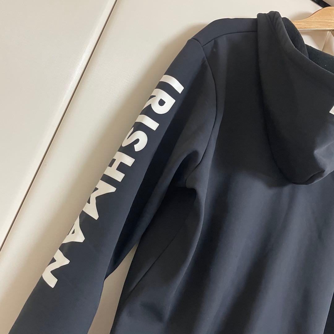 未使用品　IRISHMAN アイリッシュマン　裏起毛 ナイロン ジップパーカー