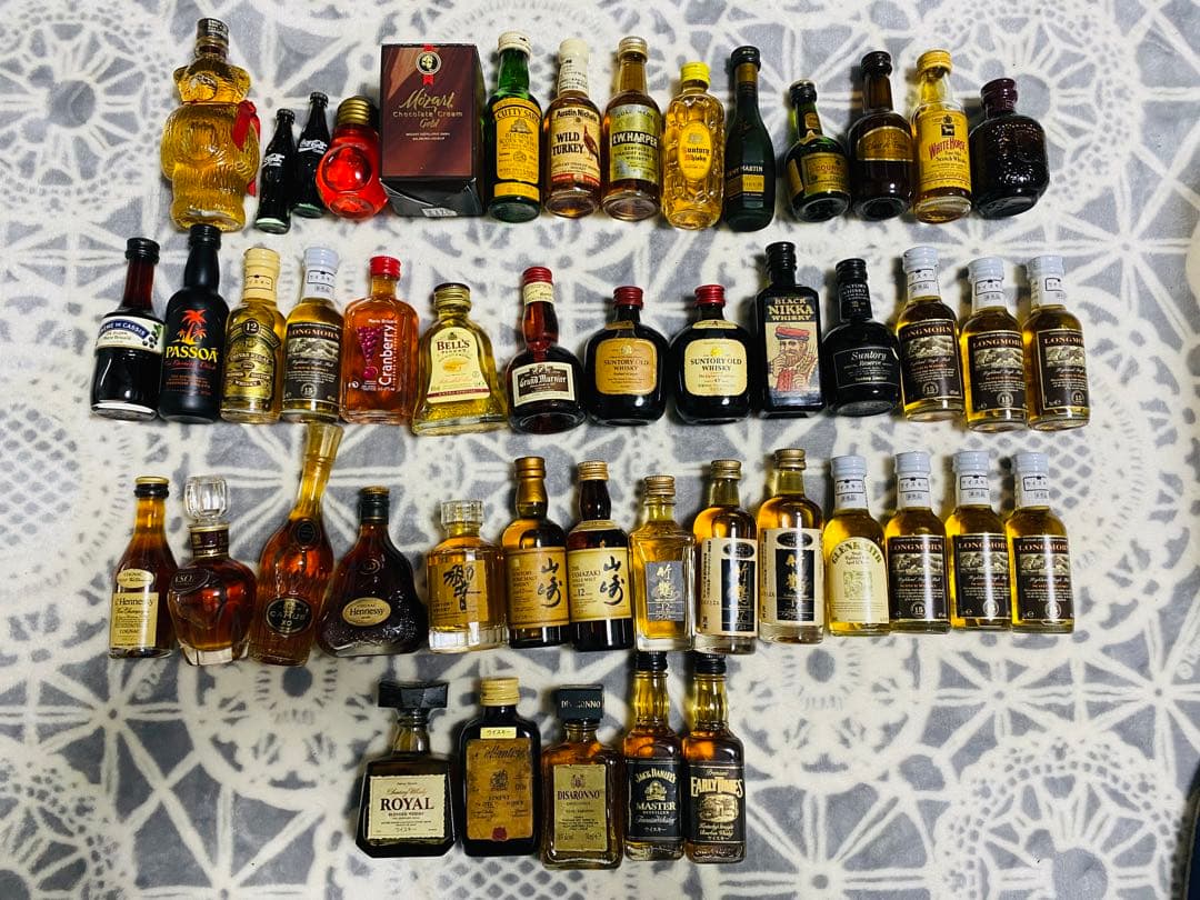 ミニボトルウィスキー等　47本まとめ売り