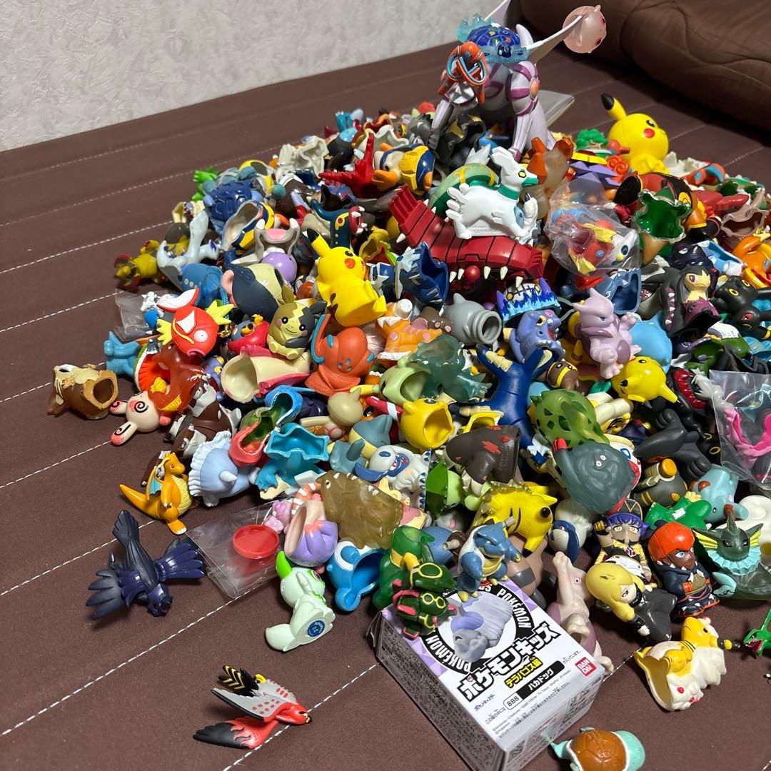 モンコレ　ポケモンキッズ　クリア　指人形　ポケモン　フィギュア　立体図鑑