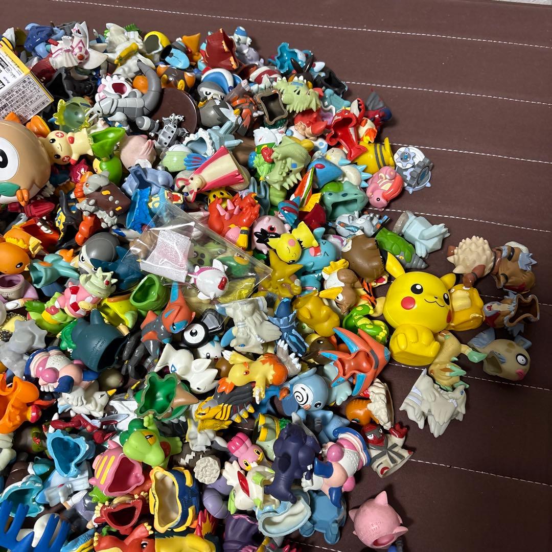 モンコレ　ポケモンキッズ　クリア　指人形　ポケモン　フィギュア　立体図鑑