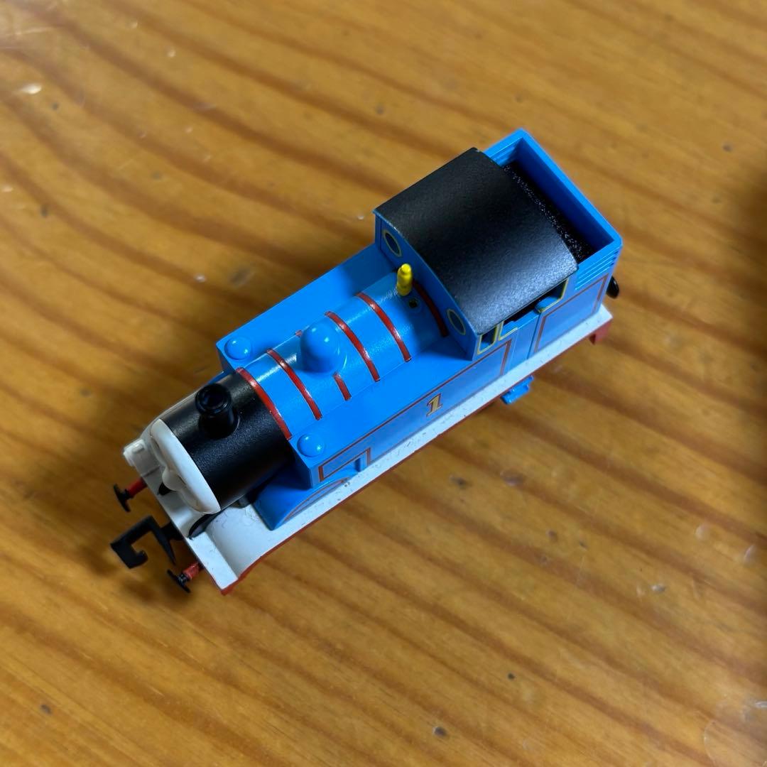 ［ジャンク］鉄道模型　Nゲージ　きかんしゃトーマス車両セット　欠損部あり