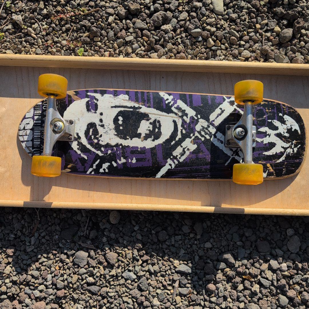 スカルデザイン スケートボード コンプリート