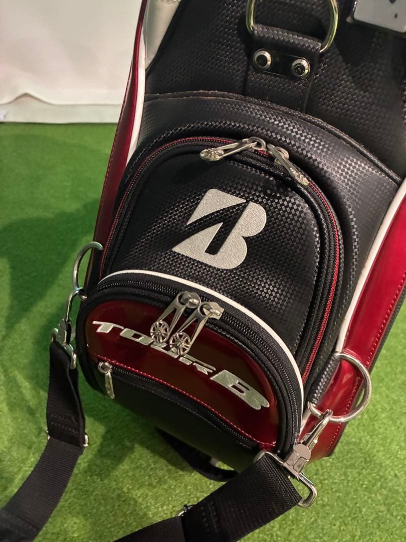 【美品】ブリヂストン TOUR B プロレプリカ キャディバッグ