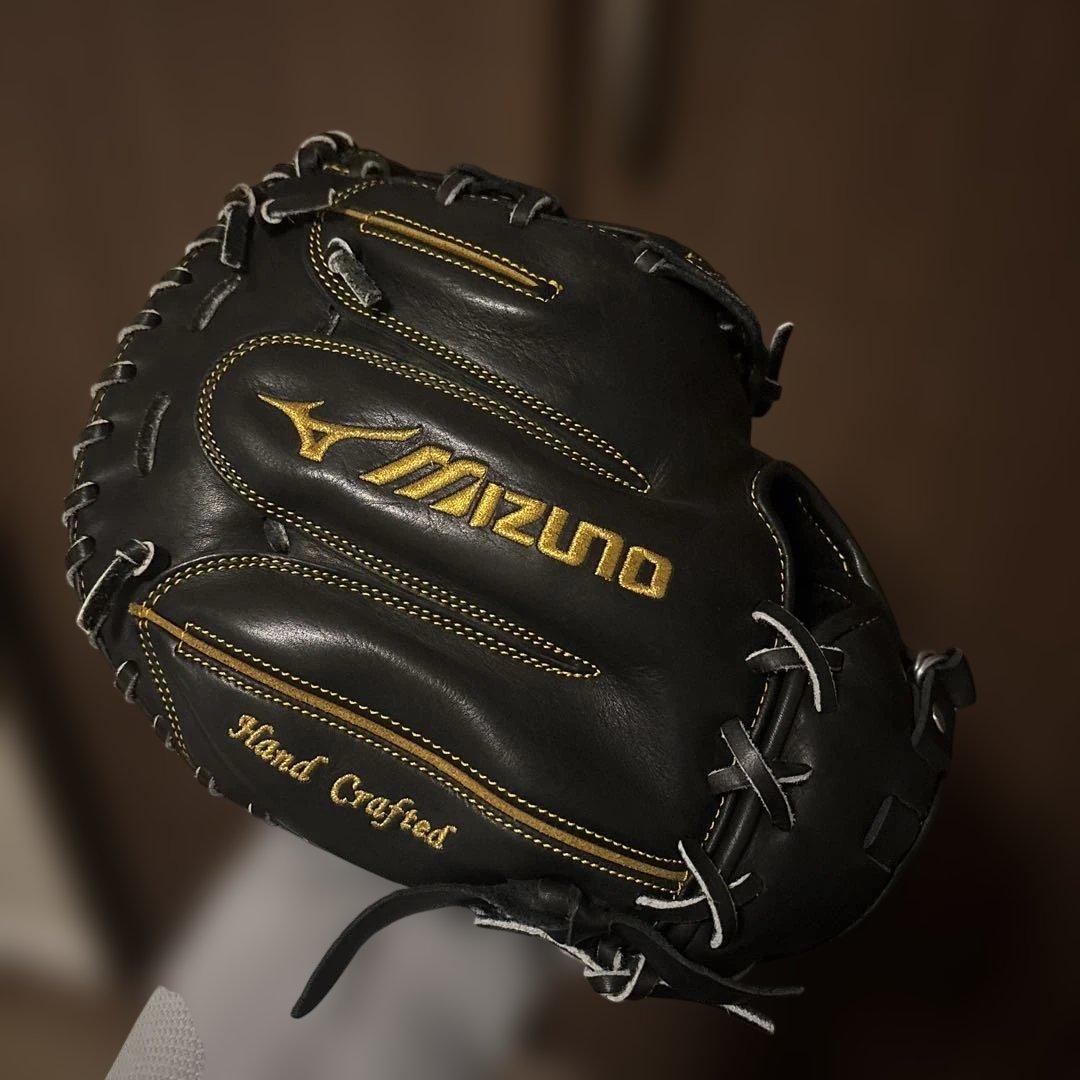 【アメリカ限定】ミズノプロ　野球　ファーストミット　硬式用　ブラック　日本未発売