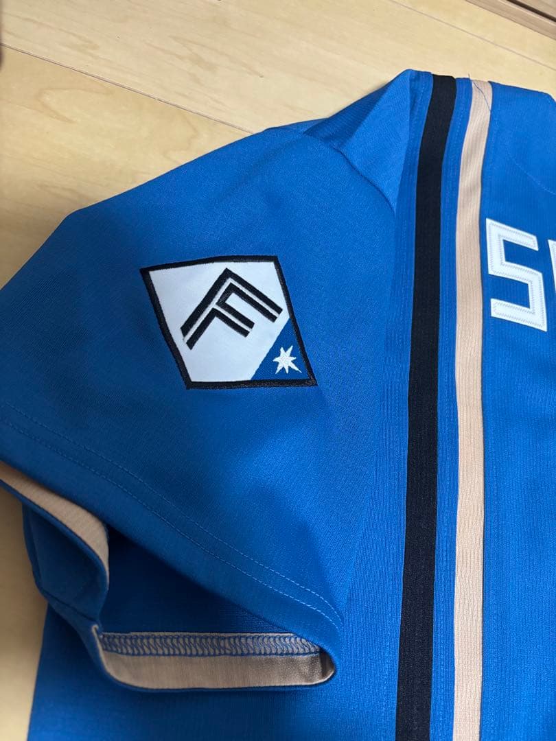 北海道日本ハムファイターズ 新庄剛志 ユニフォーム ビジター L