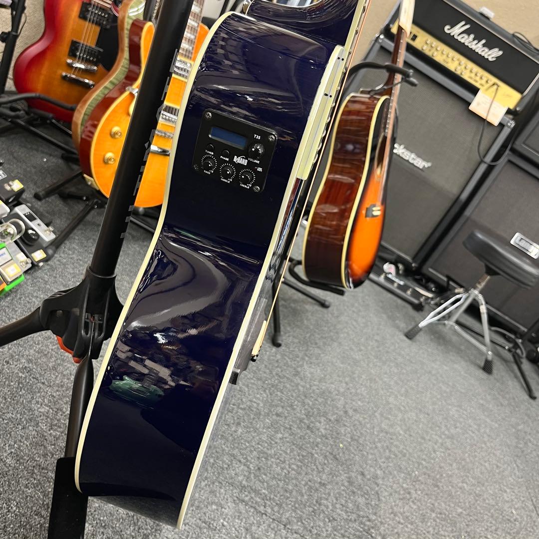 【11058】【ジャンク品 出音なし】 James JE450 エレアコブルー