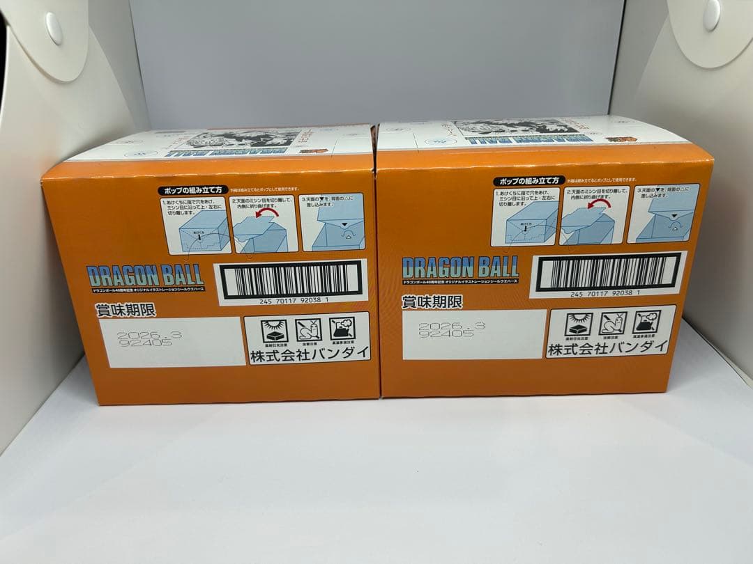 ドラゴンボール 40周年記念　オリジナルイラストレーションシール　ウエハース
