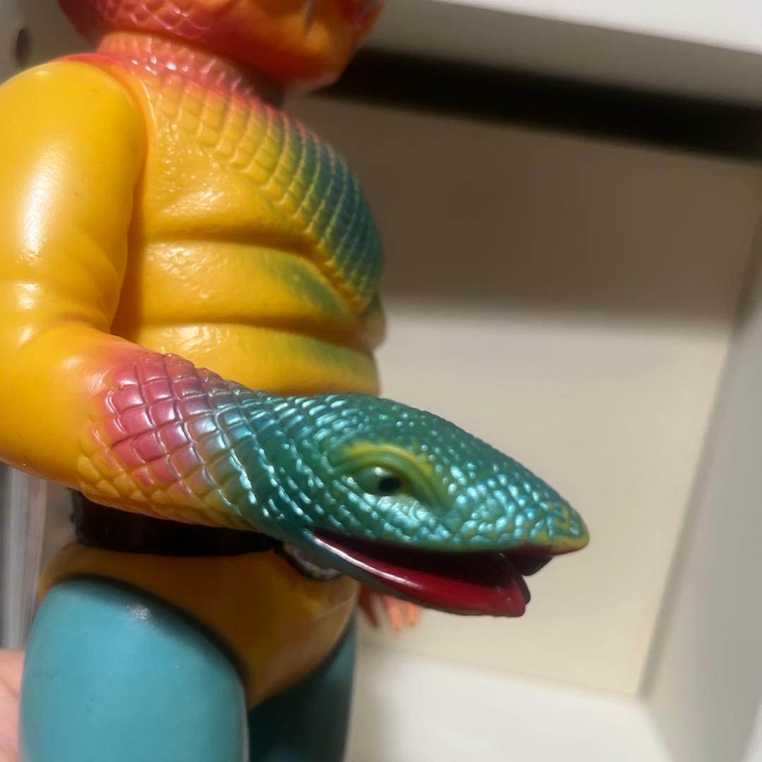 旧バンダイ製 コブラ男 キングサイズ 美品 ソフビ フィギュア 怪人