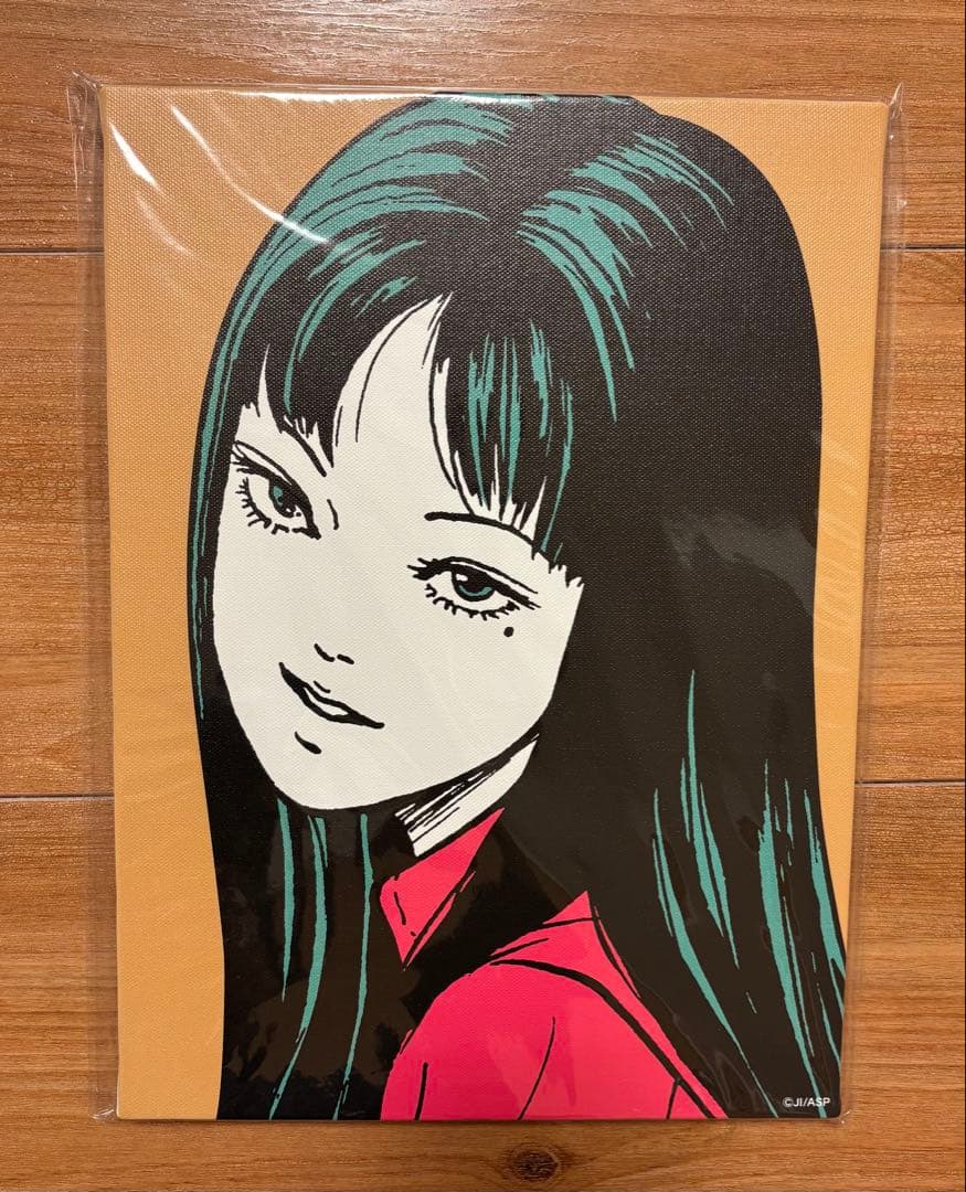 富江　アートボード　4色セット　伊藤潤二　キャンバス　キャラクターグッズ