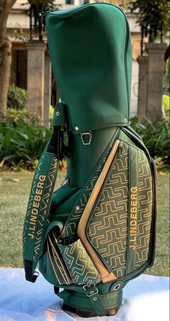 ジェイリンドバーグJLINDEBERG コラボ キャディバッグ ボールバッグPU
