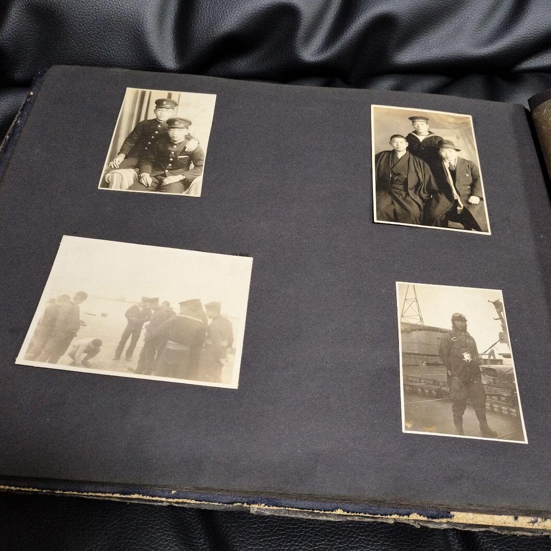 旧日本軍 軍人 戦前 戦時中 白黒写真集 アルバム 骨董