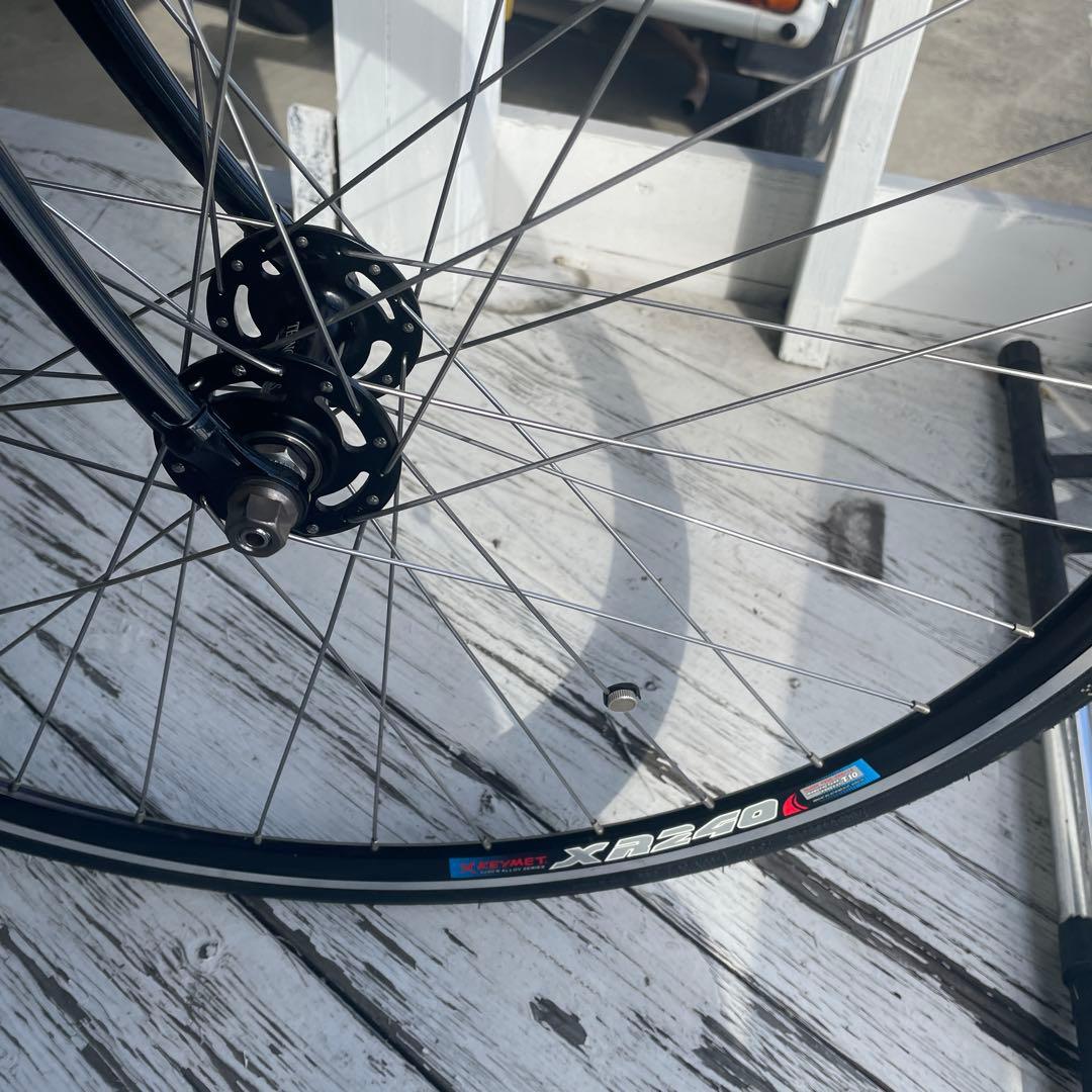 Garnwell ピストバイク 黒 シングルギア