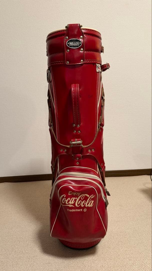 ビンテージ　ゴルフキャディバッグRon Miller Coca-Cola モデル