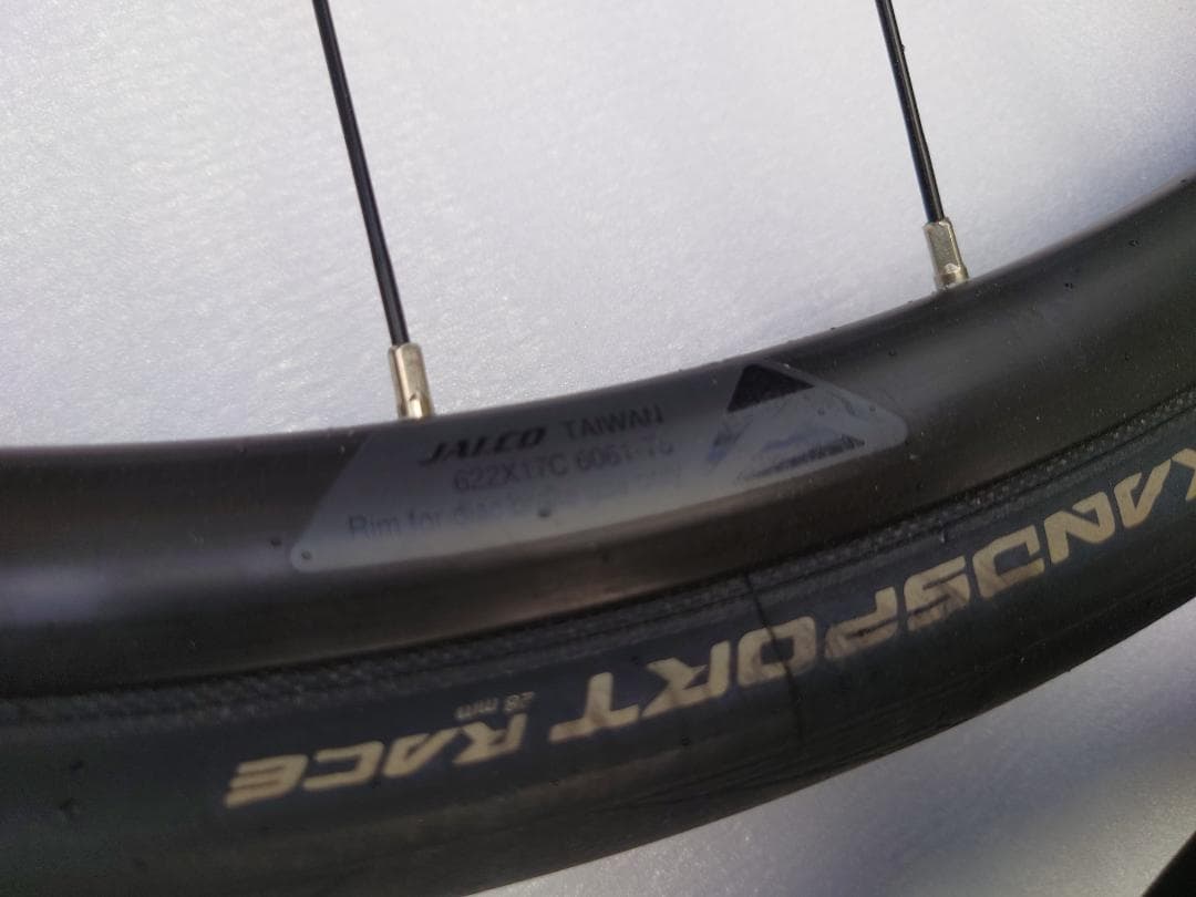 メリダスクルトゥーラ6000用ディスクブレーキ アルミホイールセット