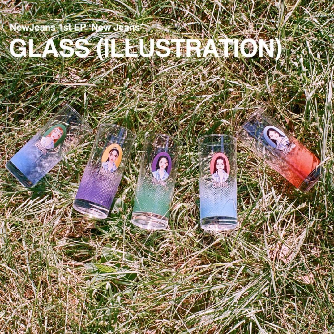 新品未使用【NewJeans】 NJ GLASS HAERIN ver.