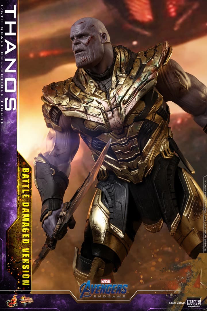 未開封 ホットトイズ　サノス（バトルダメージ版）