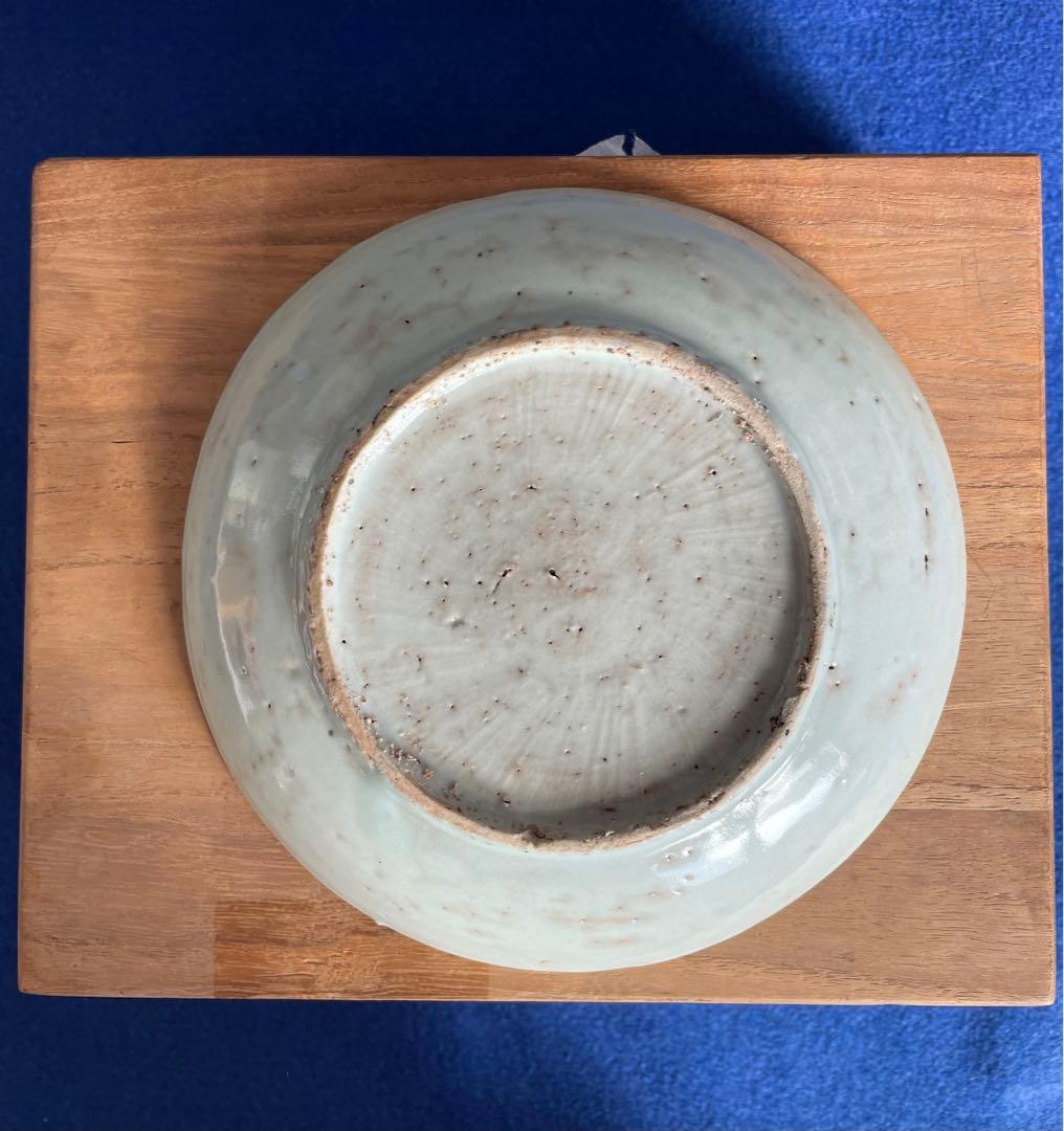 古染付皿　中国明時代