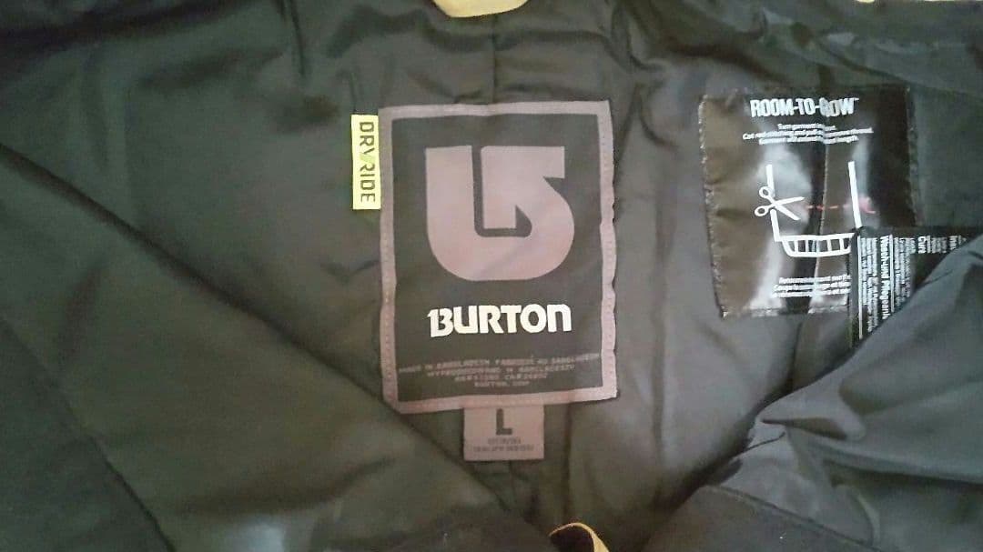 【新品】BURTON キッズウェアー 上下セット 赤 L
