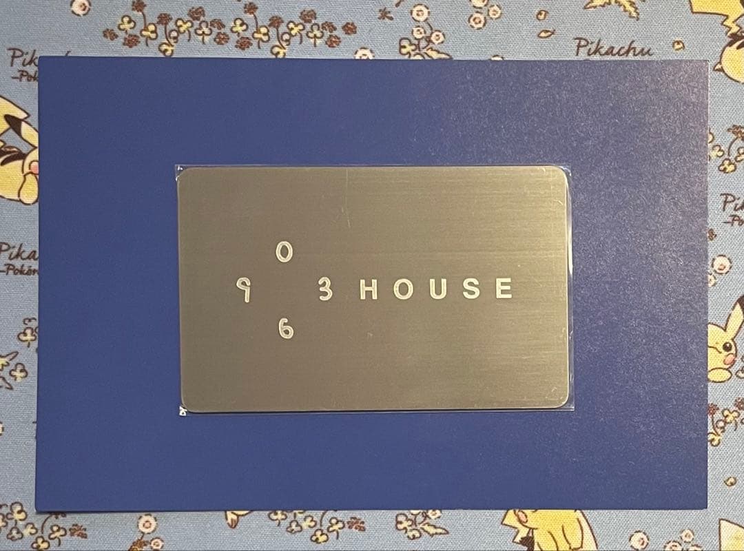 3House ”These” Concept l Card メタルカード