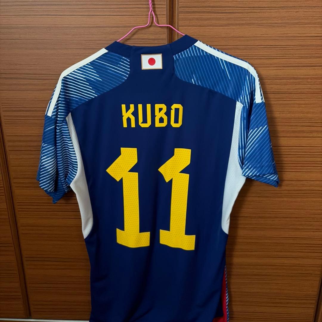 サッカー日本代表　ユニフォーム　11番　久保建英