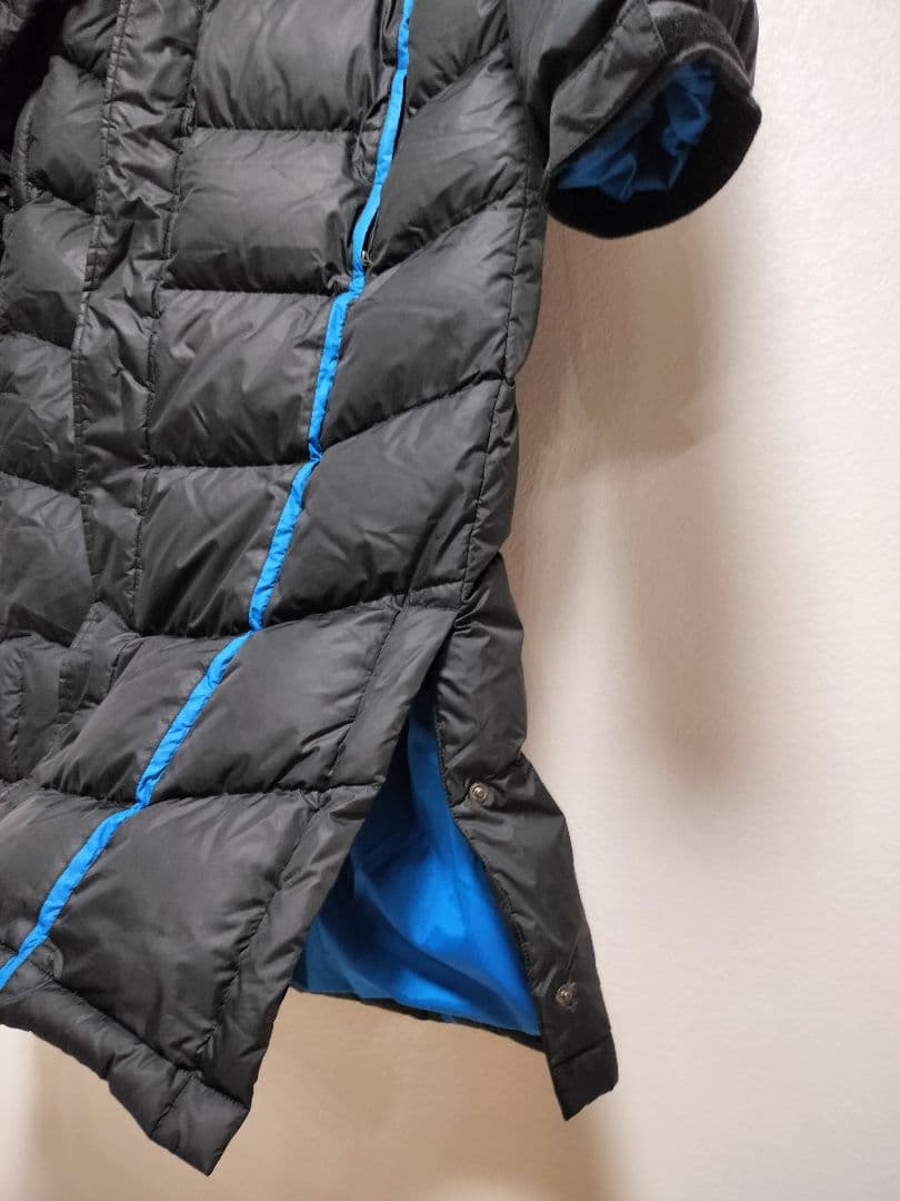 1点モノ★肉厚NIKE★ロングダウンコートぱんぱん★ベンチコート ★Ｌ美品