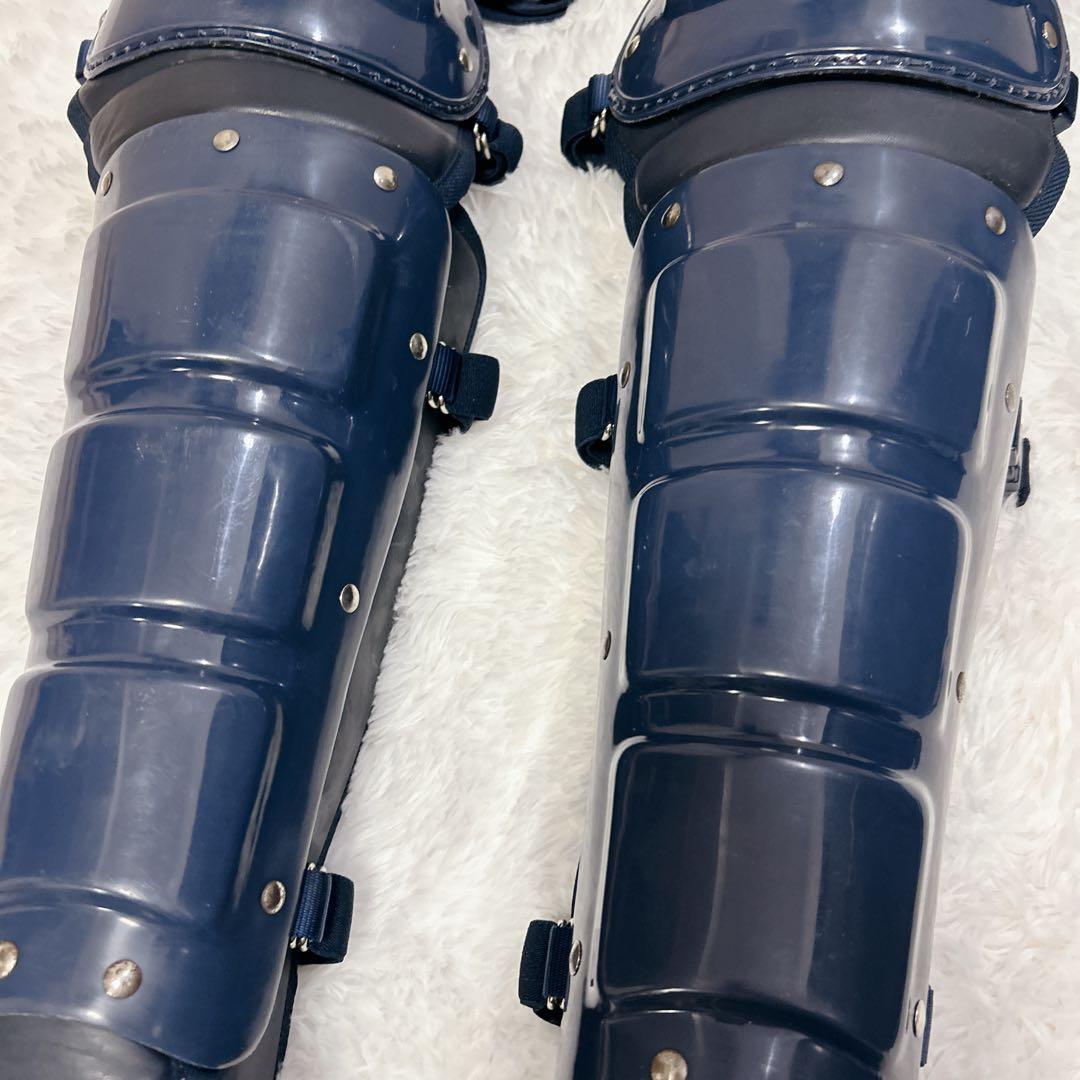 【美品】Mizuno キャッチャー 防具セット Lサイズ ネイビー