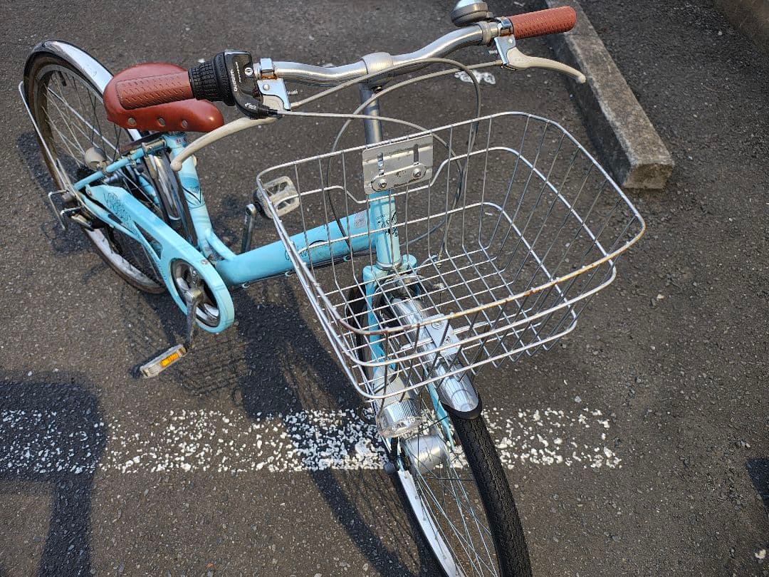 ギムレット　GIMLET　子供用　自転車　水色　24インチ　SHIMANO